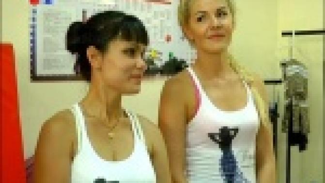 Участницы конкурса красоты прошли мастер-класс по фитнесу и стрейчингу