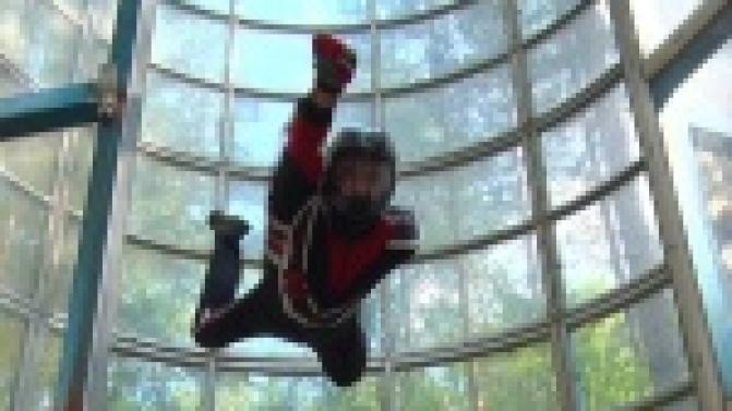 Десяткам первоуральцев удалось испытать чувство полета