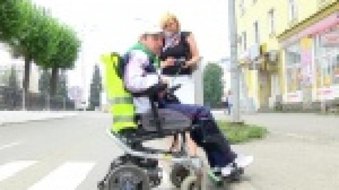 Активисты проверили городские улицы на доступность для людей с ограниченными возможностями