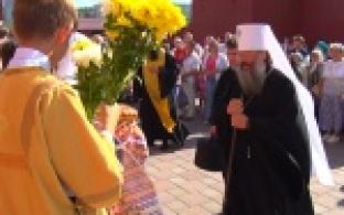 Митрополит Кирилл прибыл в Первоуральск чтобы провести церковную службу