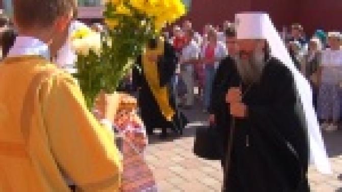 Митрополит Кирилл прибыл в Первоуральск чтобы провести церковную службу