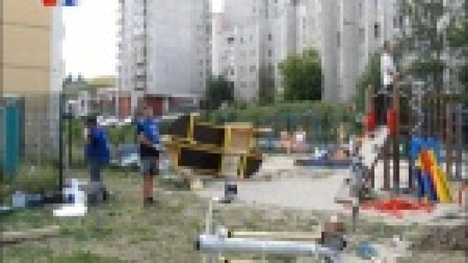 Еще одна детская площадка появилась в Первоуральске