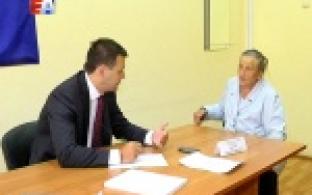 Алексей Дронов сегодня провёл приём населения