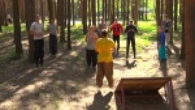 Паркуристы провели тренировочный семинар для горожан