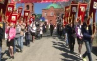 Вместе с праздником весны и труда горожане отметили Пасху