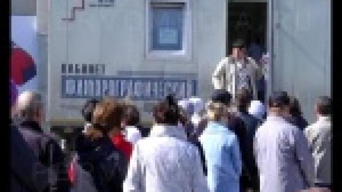 Первоуральцы смогли узнать свой вич-статус и проверить легкие, не посещая поликлиники