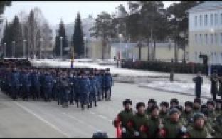 Сотрудники ГУФСИН начали тренировки Парада Победы