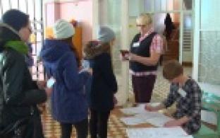 Школьники сдавали репетиционной единый госэкзамен по физике