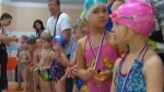 В Первоуральском бассейне прошли соревнования среди самых юных пловцов