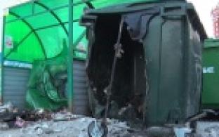 В Первоуральске за ночь сгорели сразу несколько новых баков