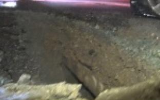 Асфальт ушел из под колес