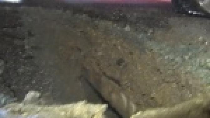 Асфальт ушел из под колес