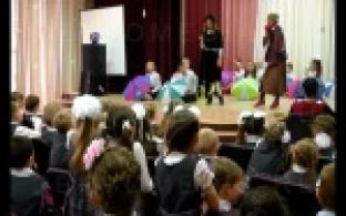 Дали клятву хорошо учиться и не прогуливать занятия.