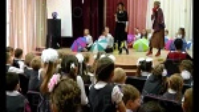 Дали клятву хорошо учиться и не прогуливать занятия.