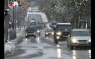 Гололед вынудил автоинспекторов активнее следить за участниками дорожного движения.