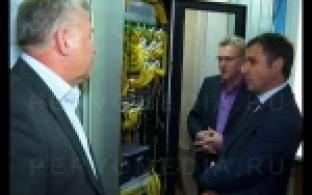 Заместитель председателя Первоуральской городской Думы торжественно завершил строительство «Большой оптической стройки».