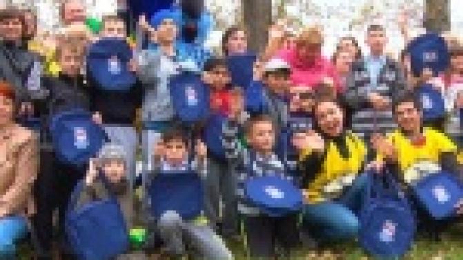 В первоуральском детском доме День знаний отметили шумными спортивными стартами