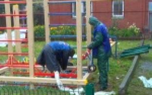 В Первомайке появился спорткомплекс, о котором жители мечтали много лет