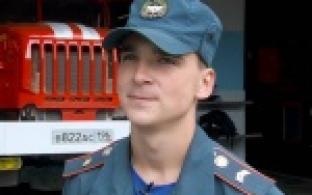 В Первоуральске живет один из лучших пожарных области