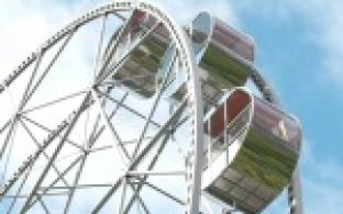 Новое колесо обозрения в первоуральском парке заработает через два дня