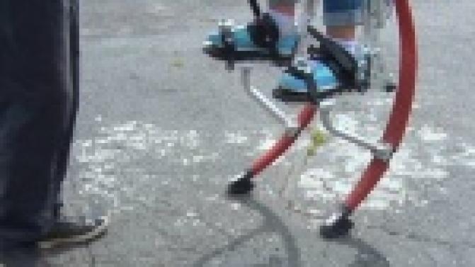 Люди на джамперах допрыгнули уже и до нашего города