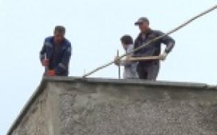 Масштабные ремонтные работы проходят внутри и снаружи первой школы