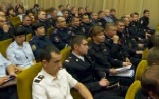 Стражи порядка отчитались о проделанной работе за полгода