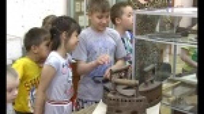 Юные первоуральцы посетили музей Новотрубного завода.