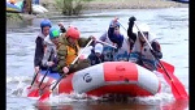 Опасные манёвры по горной реке оказались по силам новотрубникам.