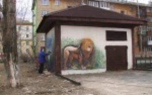 Таинственниый художник появился на улицах Первоуральска.