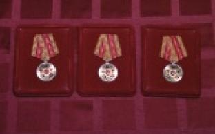 Юбилейные медали получили двести семьдесят ветеранов.