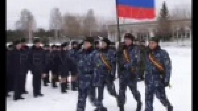 Новобранцы ГУФСИН принимали присягу