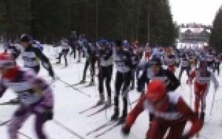 Лыжный марафон международного масштаба прошел в минувшие выходные.