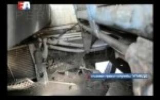 В Ревде случилось ДТП с пассажирским автобусом.