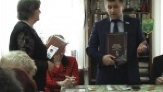 В обществе инвалидов состоялась долгожданная встреча ко дню Защитника Отечества.