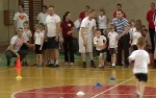 Воспитанники детских садов приняли участие в городской спартакиаде