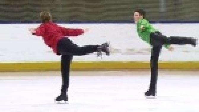 Нешуточные страсти кипят на ледовой арене