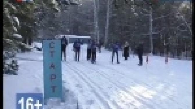 7-го февраля в полдень в Парке культуры и отдыха стартует "Лыжня России - 2015".