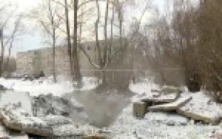 Специалисты МЧС и ЖКХ накануне дежурили в Талице.