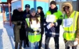 За безопасность на дорогах борются первоуральские волонтёры