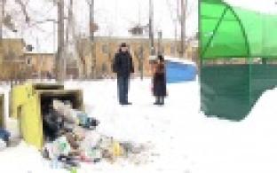 Новые евроконтейнеры появились на улице Гагарина