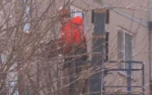 Движение автотранспорта сегодня было частично перекрыто на улице Чкалова