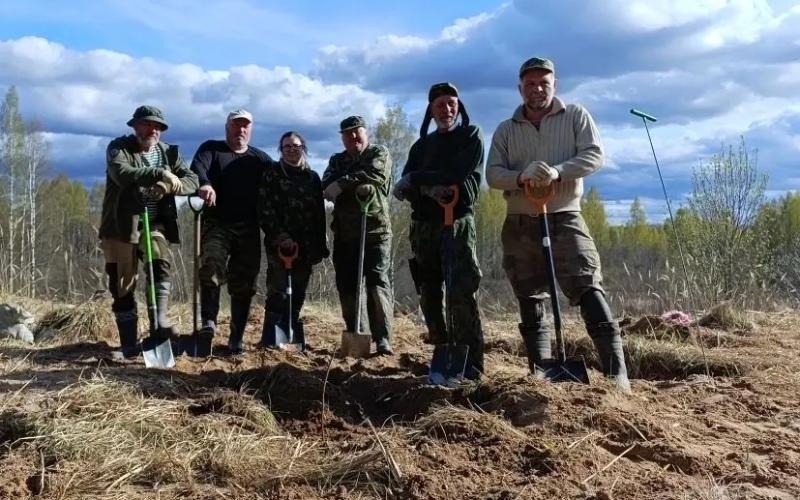 Кирасу на псковских болотах откопал поисковый отряд «Пограничник» из Первоуральска